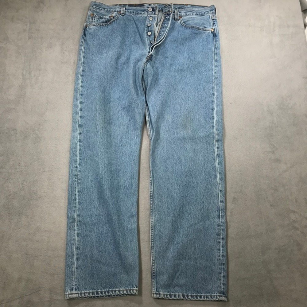 Vintage Levi's 501 Original Fit Jeans Mens 40x32 Button Fly Straight Leg 90s USA